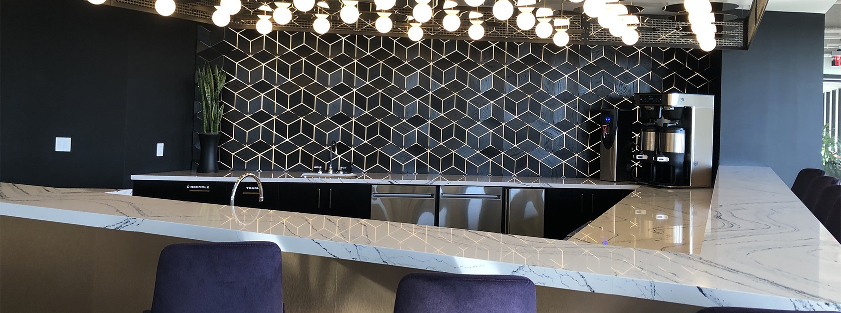 interior bar with seating